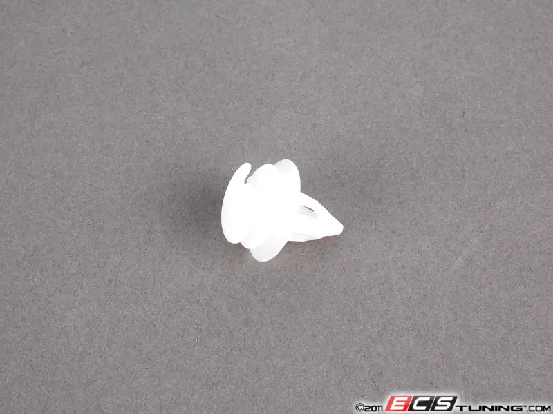 5x barre di ingresso staffe di montaggio clip in BIANCO per BMW 3er51471840961