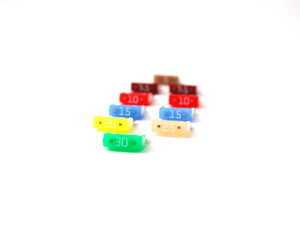 ES#258732 - 504800 - ATM "Mini" Style Fuse Kit - 10 pack of ATC style fuse kit, perfect to keep in your glove box - Flosser - Audi BMW Volkswagen MINI Porsche