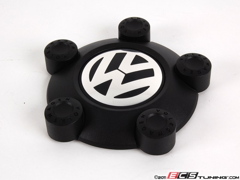 Genuine Volkswagen Audi 5N0601169XRW Center Cap With Lug Covers