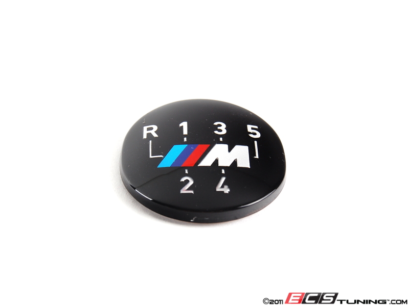 Genuine BMW 25111221613 Shifter M Emblem Priced Each (25111221