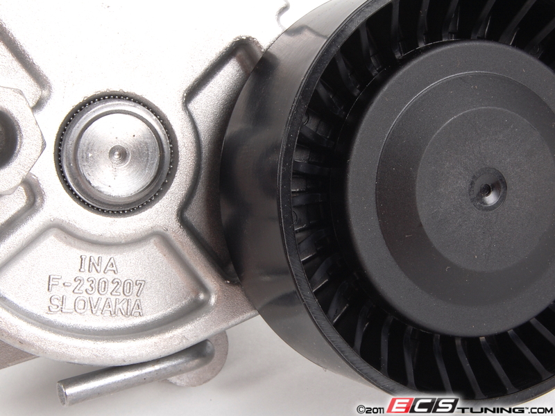 LUK 11281433571 Drive Belt Tensioner with Pulley A/C Compressor Belt