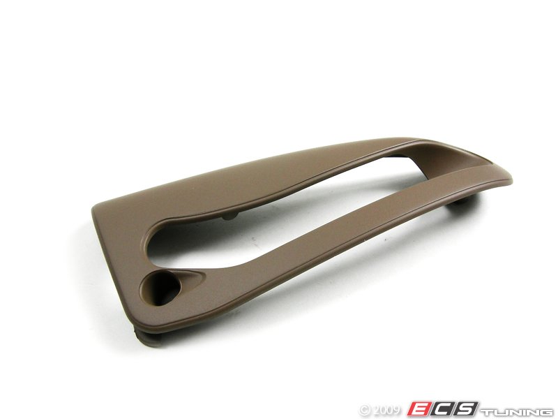 Genuine BMW 51438176287 Left Seat Belt Trim Cover Beige (51438