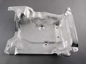 BMW E90 335i N54 3.0L OE Rear Exhaust Muffler Heat Shields - ECS Tuning