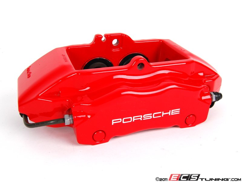 Genuine Porsche 99635142611 Front Brake Caliper Red