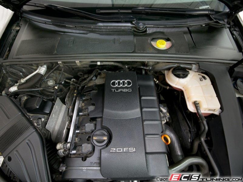 ECS News Audi B7 A4 Engine Compartment Cover Kit