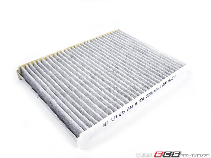 Genuine Volkswagen Audi 1J0819644A Charcoal Lined Cabin Filter