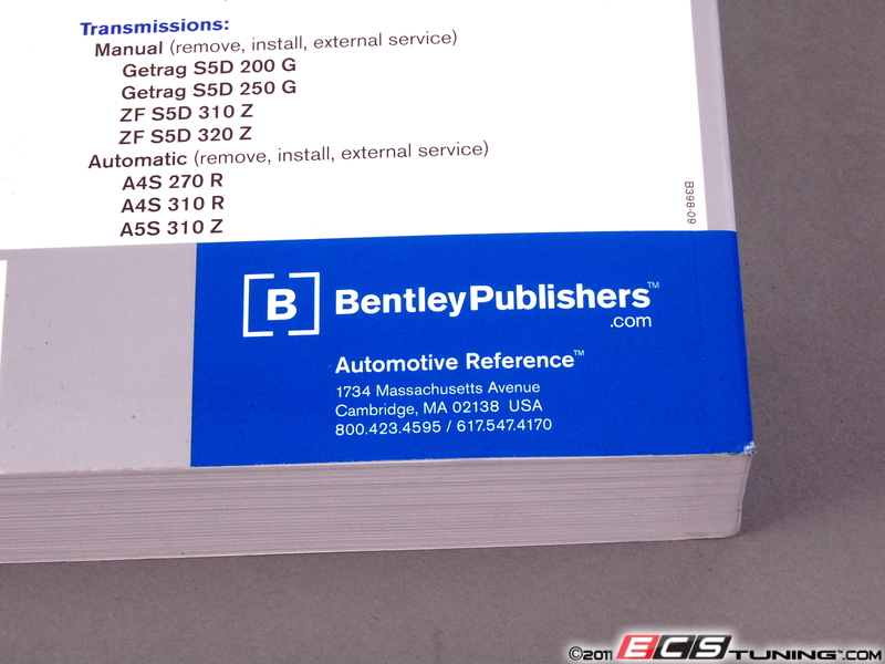 ECS News BMW E36 3 Series Bentley Service Manual