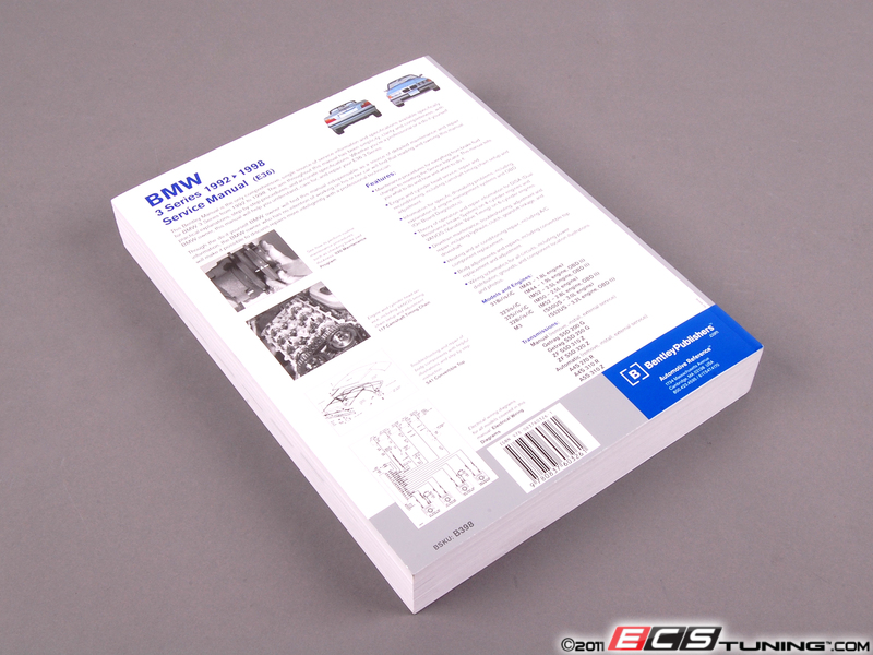 ECS News - BMW E36 M3 Bentley Service Manual
