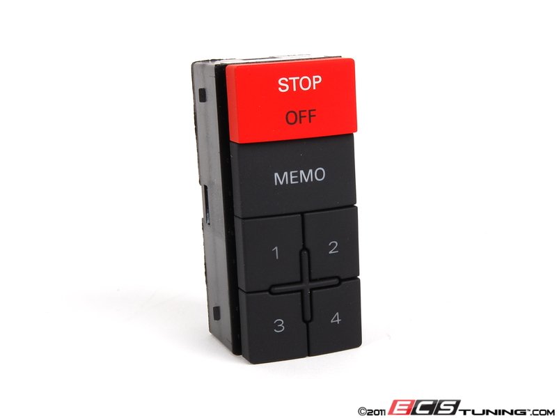 Genuine Volkswagen Audi 8E09597695PR Power Seat Memory Switch