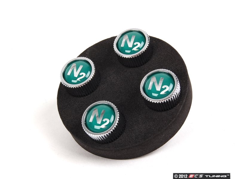 Genuine BMW 36110439435 Nitrogen Valve Stem Caps Set Of 4 (3611