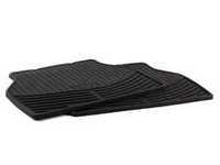 ES#196755 - 82550151197 - Rear All Weather Rubber Floor Mat Set - Black - Protect your carpet from dirt and moisture! - Genuine BMW - BMW