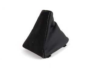 ES#264312 - 25162153761 - BMW Performance Shift Boot - Leather/Alcantara - Featuring black leather and alcantara with white stitching for a clean and classy appearance - Genuine BMW M Performance - BMW