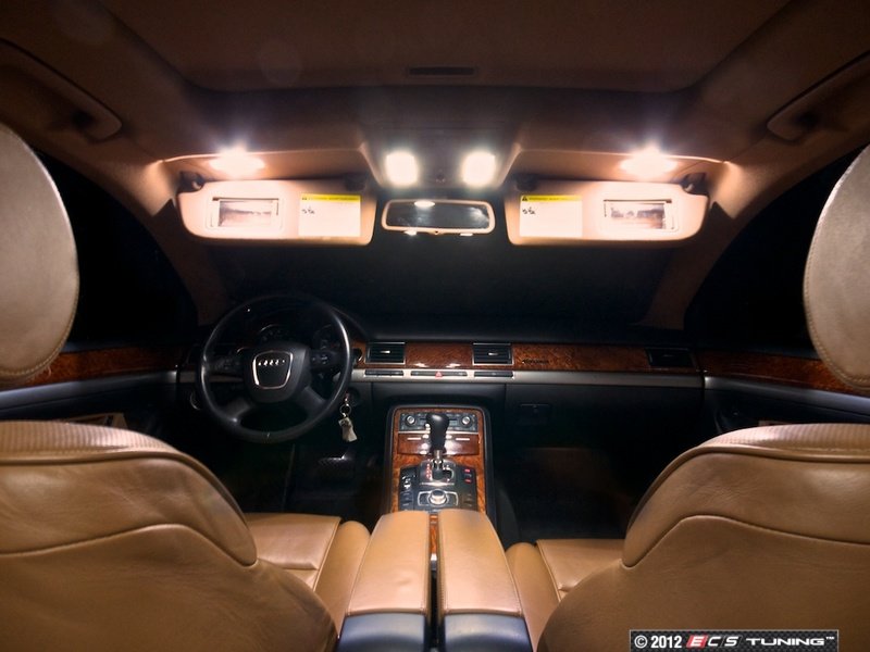 Ecs News Audi D3 A8 S8 Led Interior Lighting