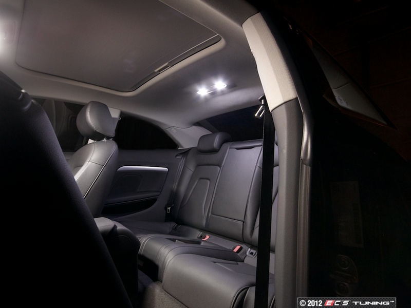ECS News Audi B8 A5 Coupe LED Interior Lighting