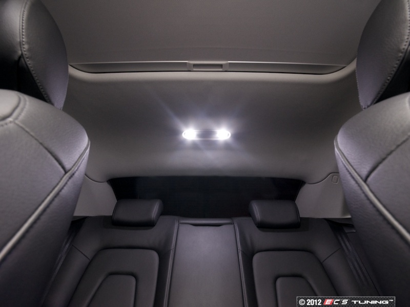 ECS News Audi B8 A5 Coupe LED Interior Lighting