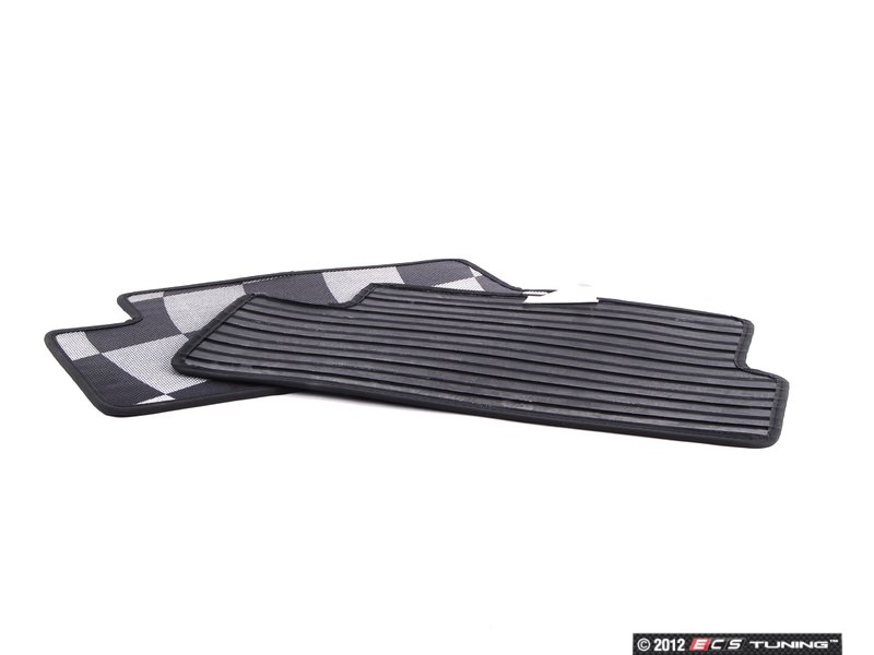 Genuine MINI 51470416181 John Cooper Works Checkered Floor Mats