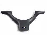 ES#54046 - 32347833354 - ///M Steering Wheel Trim - Titan-shadow. Located on the lower portion of the steering wheel - Genuine BMW - BMW