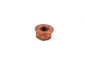 Genuine BMW Copper Lock Nuts 8mm Exhaust Manifold & More Set of 10 18307620549