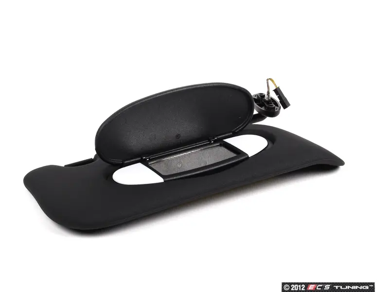 mini cooper sun visor mirror cover replacement