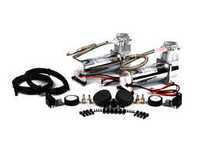 ES#2102456 - 23450 - Viair 450C Dual Pack Compressor - 150 PSI - Chrome - Two 12v compressors with a duty cycle of 100% & 150psi max pressure - Air Lift - Audi BMW Volkswagen