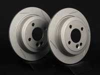 ES#2536033 - 342070sltgmtlrkt - Rear Slotted Brake Rotors - Pair 10.19