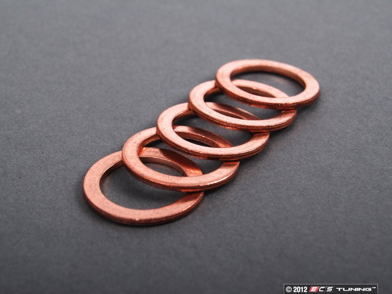 Victor Reinz N138492 5PACK Copper Drain Plug Washer Pack Of 5