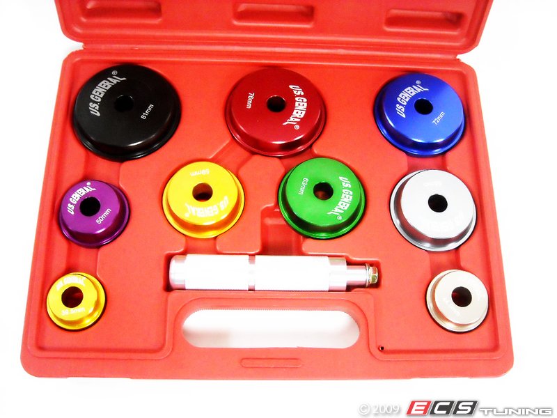 US General 95853 Bearing Race & Seal Driver Kit 10 Pieces (NO