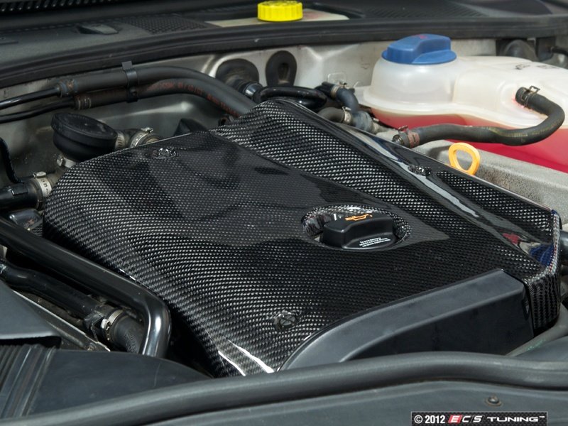 ECS News VW B5 1.8T Passat Carbon Fiber Engine Cover