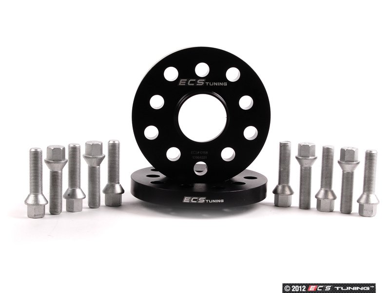 ECS ECS10158KTWBC ECS Wheel Spacer & Bolt Kit 17.5mm With Conical