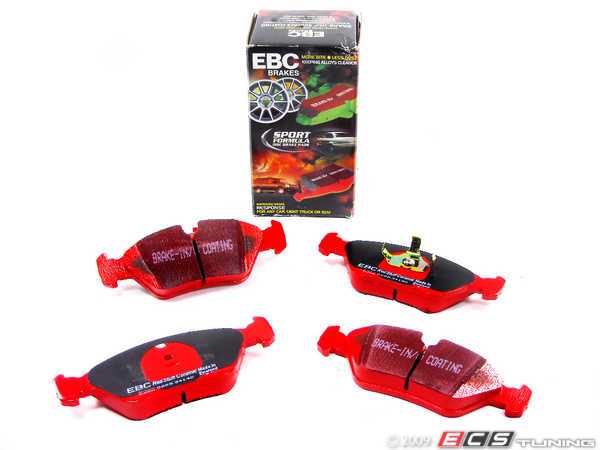 EBC DP31690C EBC 03-09 Volvo XC90 2.9 Twin Turbo Redstuff Front Brake Pads main image 1