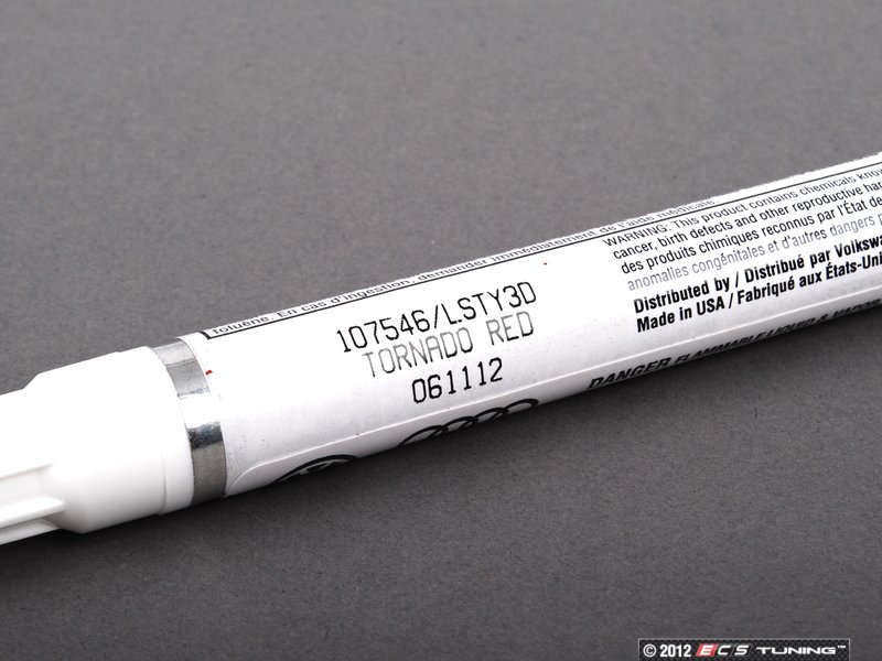 Genuine Volkswagen Audi LSTy3d Tornado Red TouchUp Paint Pen (NO