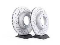 ES#2561166 - 99635140501KT - Coated Front Brake Rotors - Pair 12.51