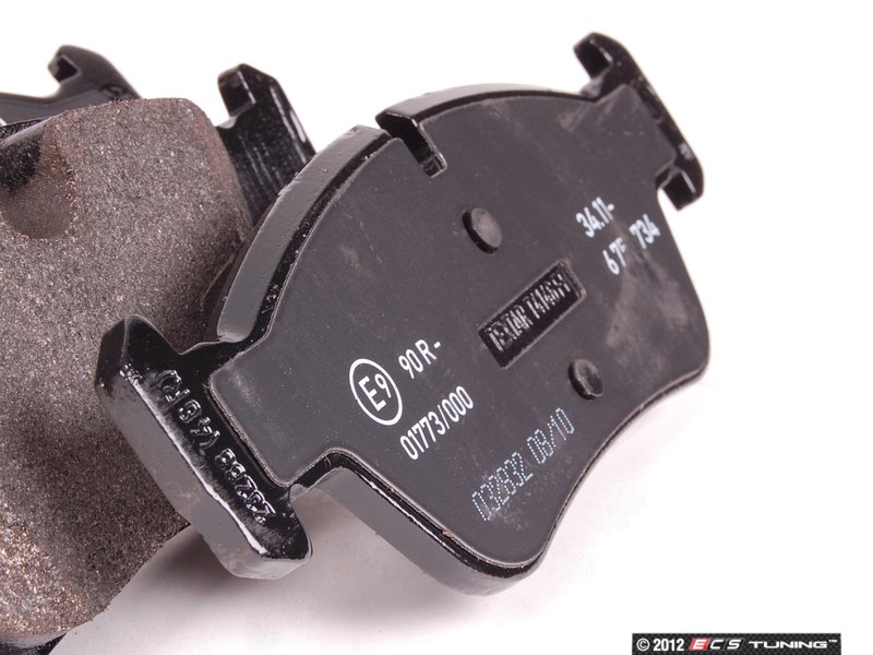 Genuine BMW 34112157616 E36 Set Of Brake Pads With Wear Sensors (34