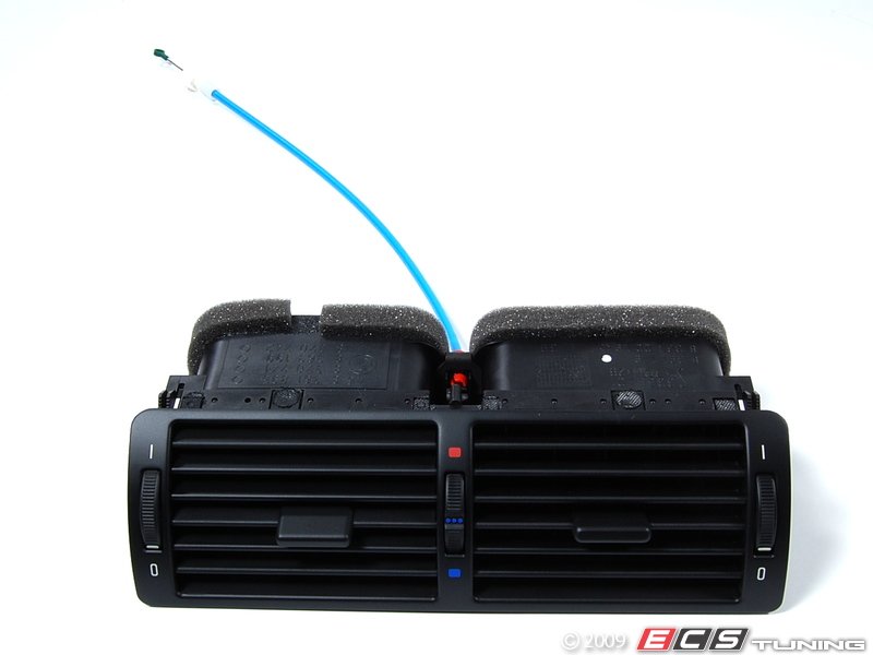 Genuine BMW 64228364021 E39 Center Air Vent Assembly Schwarz