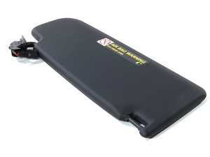 ES#252479 - 3B0857551S3H8 - Sun Visor - Black - Keeps the sun out of your eyes so you can navigate safely - Genuine Volkswagen Audi - Volkswagen