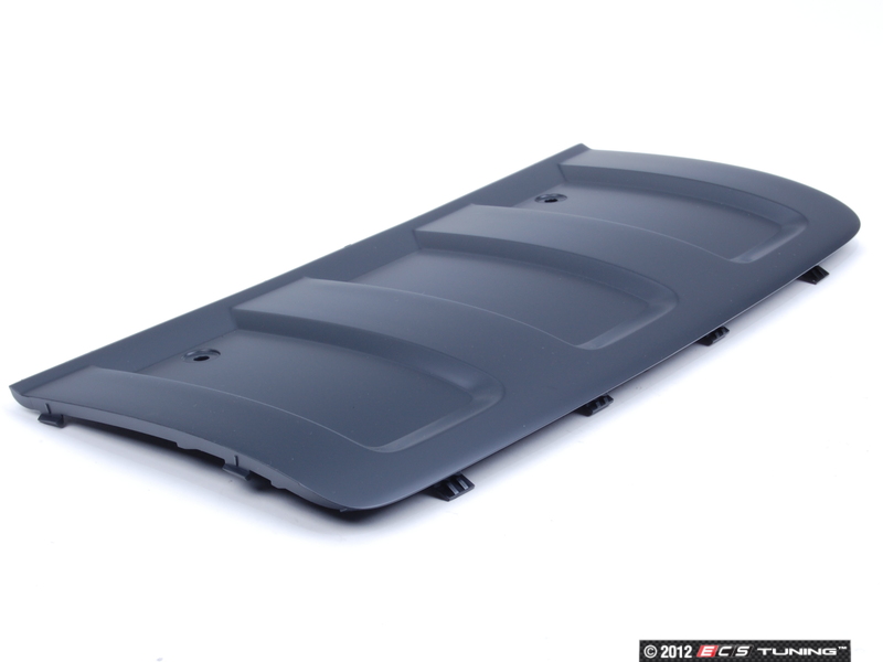 Genuine Volkswagen Audi - 4L0807819HV7W - tow hitch cover - Sabre (Black)