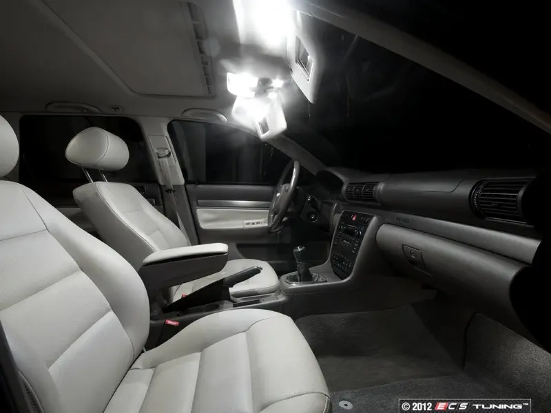 12X LED Lights Interior Package Kit FOR Audi A4 S4 B5 SEDAN AVANT 