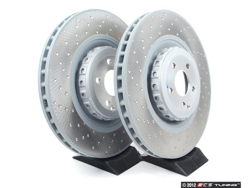 Genuine Mercedes Benz 2214211312SET2 Front Brake Rotors Pair