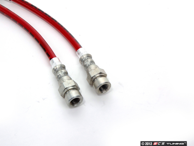 ECS News - Porsche 944S2 & 968 ECS Stainless Steel Brake Lines