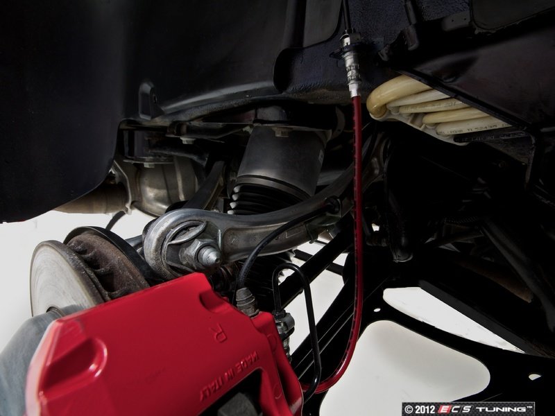 ECS News Porsche Cayenne ECS Stainless Steel Brake Lines