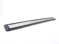 ES#1764319 - 21168055359051 - Outer Door Sill Trim - Front Left (Driver) Door - Black (Color Code 9051), W/Aluminum Trim - Genuine Mercedes Benz - Mercedes Benz