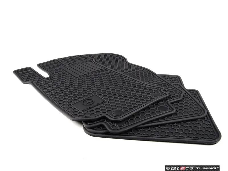 Genuine Mercedes Benz Q6680692 All Weather Rubber Floor Mats