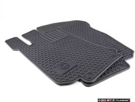 Genuine Mercedes Benz - Q6680692 - All Weather Rubber Floor Mats - Set ...