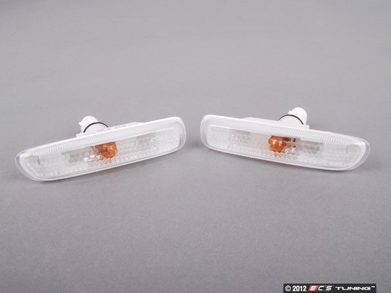 Genuine BMW 82190006736KT Clear Front Turn Signal & Clear Side Marker Kit