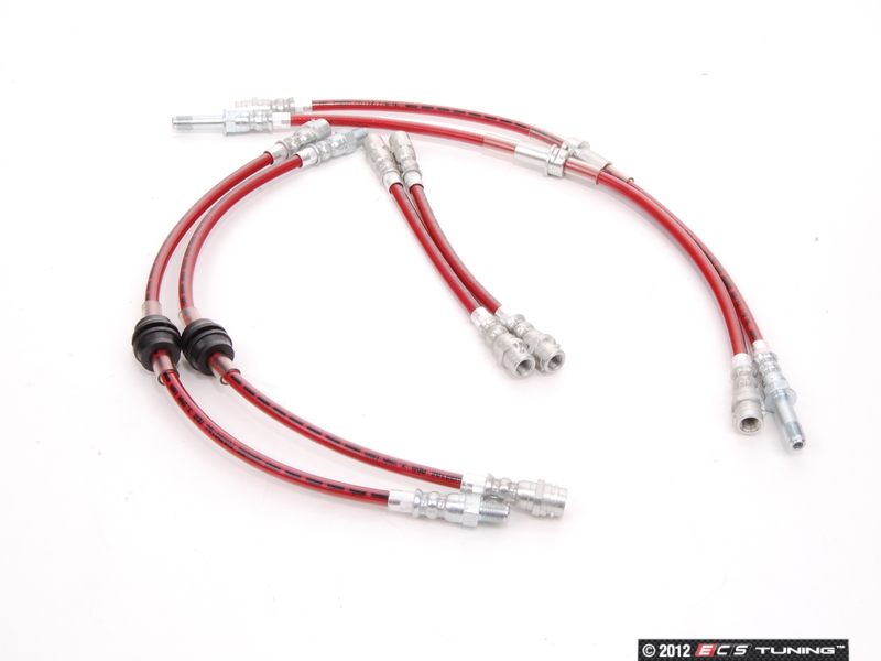 ECS News BMW E36 NonM ExactFit Brake Lines Post 12/1997