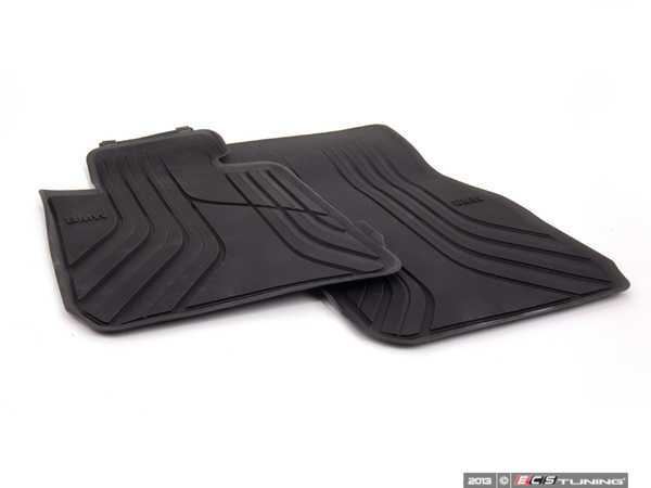 Genuine BMW - 51472219799 - Basic Line Front Rubber Floor Mat Set (51 ...
