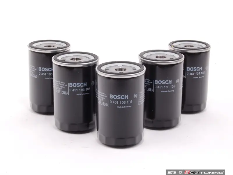 Bosch 11421266773 Oil Filter 5 Pack Stock Up And Save