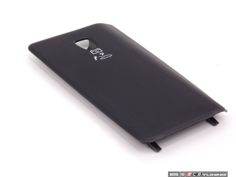 Genuine Porsche 9975516210001C Fuse Box Lid Satin Black