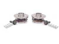 ES#2582007 - 1T0498621KT1 - Wheel Bearing & Hub Assembly Kit - Includes both wheel bearing/hub assemblies with hardware - Vaico - Audi Volkswagen