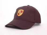 ES#2148155 - WAP0800050C - Porsche Crest Baseball Cap - Black - Adjustable strap closure - Genuine Porsche - Porsche